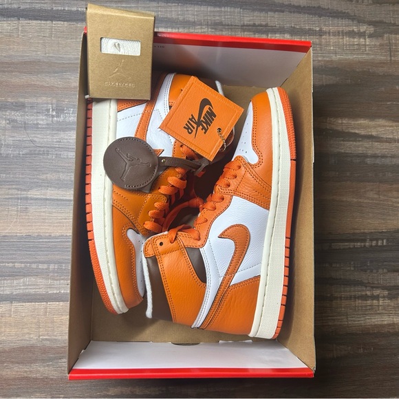 Nike Shoes - Nike Wmns Air Jordan 1 High OG Starfish Women’s 6.5 Orange NWT